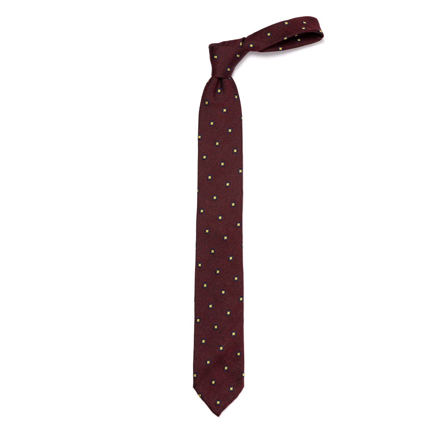 Exclusively for Michael Jondral: Tie "Jacquard Silk" made from pure Silk - hand-rolled